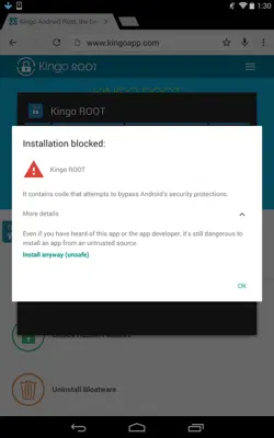 Kingo ROOT android App screenshot 4